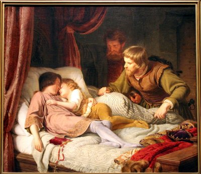The Murder of the Sons of Edward IV by Theodor Hildebrandt